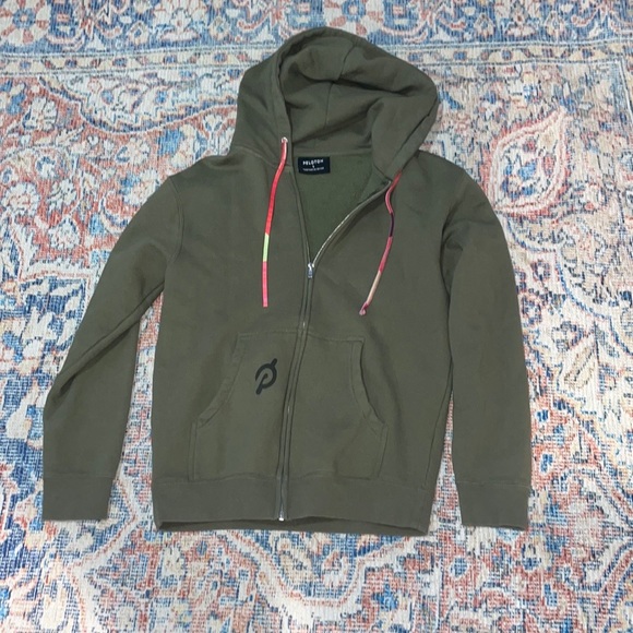 Peloton x Monica Ahanonu Full Zip Hoodie “Together We Go Far” SZ S EUC - Picture 2 of 6